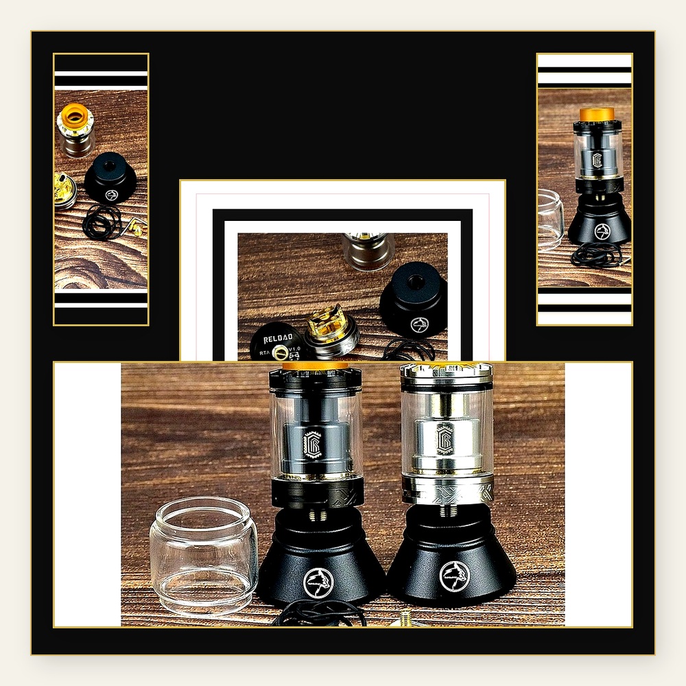 Accessories For Vaping - ReLoad RTA 24mm 3.5ml 탑필 리빌더블