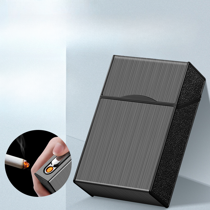 2 In 1 20 담배 케이스 라이터 케이스 USB 충 - Accessories For Vaping 리뷰 및 가격